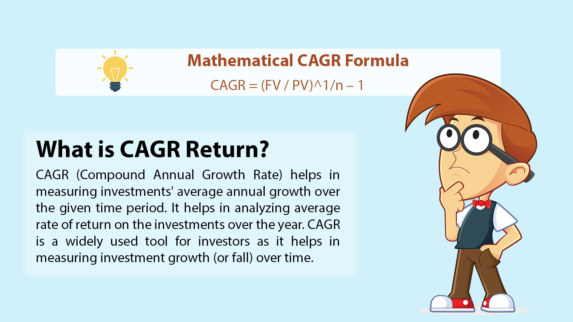 What is CAGR Return?