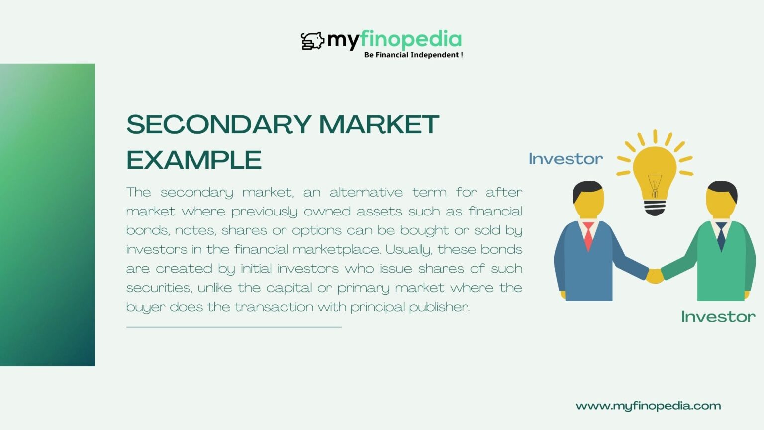 Secondary Market: Example, Types And Meaning - Myfinopedia.com