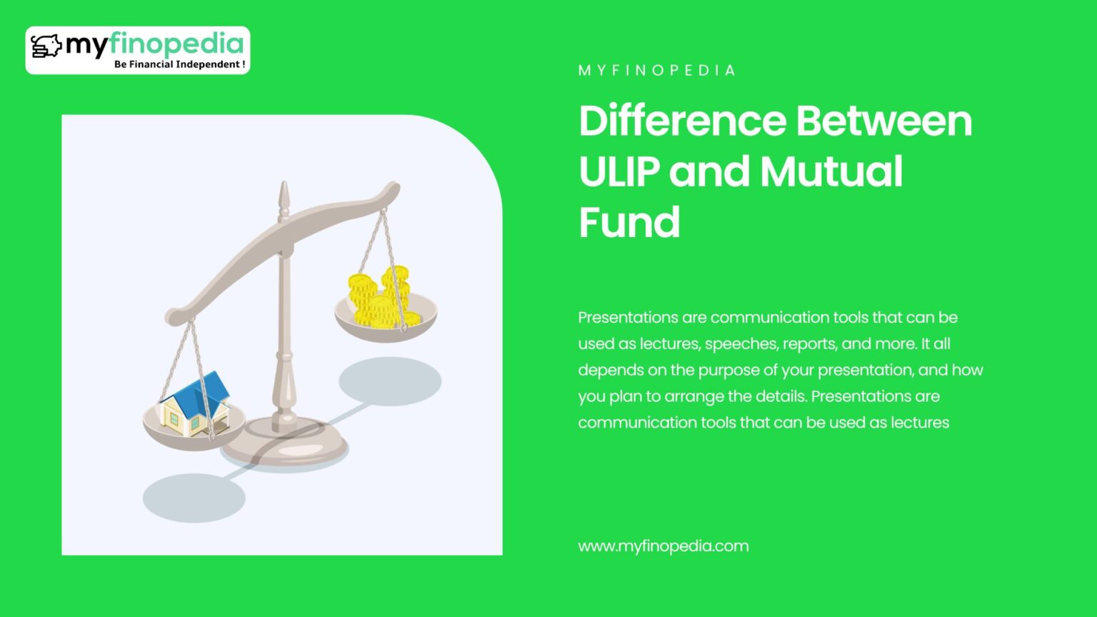 Difference Between ULIP And Mutual Fund - Myfinopedia.com