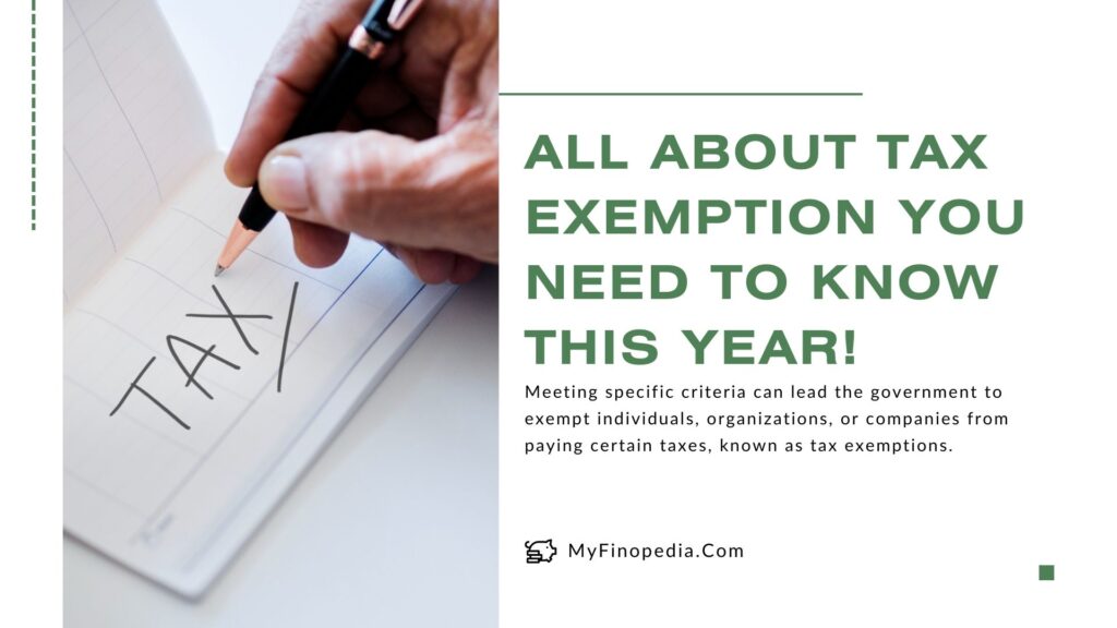What are Tax Exemption